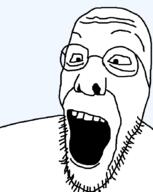 glasses open_mouth soyjak stubble variant:unknown // 828x1042 // 13.1KB