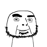 beard meta:namefags no_glasses olgol_(user) soyjak subvariant:olgolstein template variant:cobson white_background // 800x800 // 33.2KB