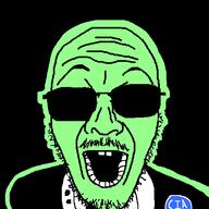 artist:qqlive cia_nigger fed glasses glowing neckbeard sunglasses trend:glowie variant:soyak // 480x480 // 26.9KB