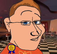 award ear glasses hair ias jimmy_neutron nose smug_soyjak variant:smugjak // 612x573 // 416.2KB