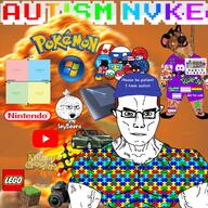 animal_crossing atomic_bomb autism countryball explosion lego minecraft mushroom_cloud nintendo please_be_paitent_i_have_autism pokemon text truke truth_nuke trvke trvthnvke variant:chudjak video_game windows // 2048x2048 // 4.1MB