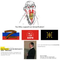 chaos communism denazification eurasia eurasian jews judaism ribbon_of_saint_george russia russian_flag subvariant:feralrage variant:feraljak vladimir_putin warhammer z_(russian_symbol) // 2000x2000 // 1.2MB