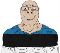 baltic estonia estonian flag:estonia muscles subvariant:muscular_bernd variant:bernd // 1024x912 // 207.4KB
