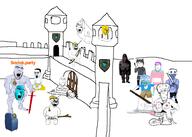 bow castle clothes coat_of_arms crying discord frog medal pepe soyjak_party subvariant:hornyson sword transgender_flag twitter variant:chudjak variant:cobson variant:cryboy_soyjak variant:feraljak variant:gapejak weapon // 1464x1045 // 425.4KB