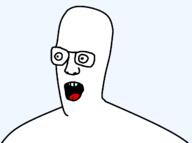 glasses nose not_a_fucking_soyjak open_mouth variant:headjak // 1304x974 // 15.1KB