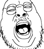 glasses mustache open_mouth redraw soyjak stubble variant:chugsjak // 517x576 // 66.0KB