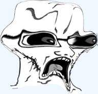 eyes glasses mouth_open nose shocked soyjak subvariant:doctos teeth variant:soyak variant:wojak // 482x463 // 124.2KB