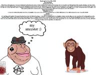acts_(bible) acts_26:19 acts_26:20 acts_26:21 acts_26:22 acts_26:23 arm atheism atheistcuck book christian_cross christianity closed_mouth clothes damascus fat fedora full_body gentile god hand hat herod_agrippa_II holding_book israel jerusalem jesus jews john_10:11 john_10:12 john_10:13 john_10:14 john_10:15 john_10:16 judaism judea king leg monkey moses my_ancestor obese prophet psalm_(bible) psalm_117:1 psalm_117:2 queen_of_spades richard_dawkins shepard soyjak spade text the_god_delusion thought_bubble tshirt variant:meximutt white_shirt // 1848x1440 // 541.9KB