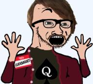 airbagged arms_up beta_male cuck dave_rivera glasses open_mouth soyjak spade stalker twitter // 1145x1038 // 333.9KB