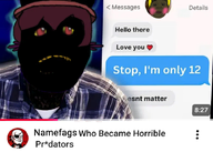 2soyjaks blush frown jimbo_(namefag) meta:namefags monster niko_(oneshot) pedophile screenshot subvariant:hunky_twink_sex_machine thumbnail variant:alicia youtube // 719x513 // 373.4KB