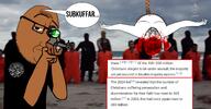 antichristian christianity coptic isis islam islamic islamic_state jesus jesus_christ muslims persecution shahada variant:bernd variant:smugjak // 2071x1080 // 1.2MB