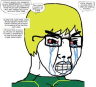 blond comic crying cuck it's_over kickass red_eyes superhero variant:chudjak // 850x770 // 169.1KB