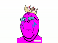 banana_split_ice_cream beard crying forehead_lines glasses gun pink_skin quote_(user) sad shooting stubble subvariant:wholesome_soyjak variant:gapejak // 800x600 // 2.3MB