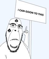 bbc biting_lip distorted finger glasses gooning pointing queen_of_spades sign soyjak stretched_mouth stubble subvariant:hornyson subvariant:spadeson text variant:abortion_lover variant:cobson // 794x960 // 110.6KB