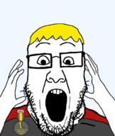 beard blond glasses nate subvariant:ppplier variant:markiplier_soyjak variant:ppp // 673x800 // 55.2KB