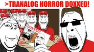 alex_brad_casanas.vw analog_horror brown_hair clothes dox doxxed glasses hand holding_object mister_manticore monument monument_mythos multiple_soyjaks open_mouth operation_911 pizza sad scared smile soyjak stubble sunglasses text variant:cobson variant:gapejak variant:markiplier_soyjak // 1920x1080 // 712.5KB