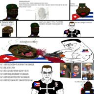 2soyjaks acne angry arm beard blood bloodshot_eyes blur breathe brown_eyes brown_hair brown_skin brownoid1488 buff chainsaw closed_mouth clothes comic communism crying cuba cuba_vs_puerto_rico cubanigger decapitation dick fat ferdinanddist(namefag) fidel_castro flag flag:cuba flag:israel flag:nationalist_party_of_puerto_rico flag:puerto_rico front_facing glasses greentext hair hammer hand hat holding_chainsaw holding_object israel jose_coll_y_cuchi judaism jude kike lips murder mustache mutt nationalism nazism nigger obese open_mouth penis piss puerto_rico queen_of_spades rotten_teeth schutzstaffel shitskin side_profile slutta soyjak star stinky stubble subhuman subvariant:chainsaw_bernd subvariant:chudjak_front subvariant:meximutt_front subvariant:mexislut subvariant:muscular_chud text total_cubanigger_death trvthnvke variant:bernd variant:chudjak variant:meximutt yellow_sclera yellow_teeth // 3000x3000 // 3.1MB