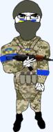 balaclava gun holding_object ukraine uniform variant:chudjak // 494x1232 // 289.2KB