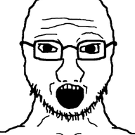 360 animated glasses open_mouth series:spinnerz! side_profile soyjak spinning stubble subvariant:soyak_front template translucent_background variant:soyak // 466x554 // 159.3KB