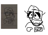 fact glasses hand mole open_mouth sad stubble trend:slopjak variant:unknown weird // 472x346 // 51.6KB