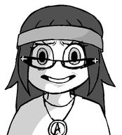 black_and_white disgusted meta:tagme teeth variant:soytan // 384x424 // 35.1KB