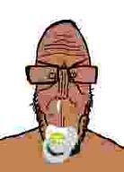 angry baby beard brown_skin crying european flag:european_union glasses mutt red_eyes shitskin small_eyes star_(symbol) subvariant:euromutt sweater variant:markiplier_soyjak // 157x218 // 2.1KB