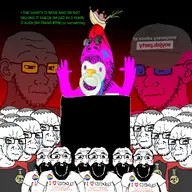 admin_6 caca crying doll_(user) ear flag:lgbt_pride_flag incomprehensible_woahjack mouth_open nate oldfag pacifier quote quote_(user) soot soyjak_party subvariant:science_lover tear variant:gapejak variant:markiplier_soyjak variant:soyak white_skin // 2000x2000 // 1.4MB