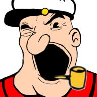 clothes hat meta:nas nas old popeye sailor squinted_eyes variant:cobson white // 721x720 // 162.5KB