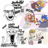 arm crazed eyes_popping gay glasses hand hands_up mustache open_mouth pointing sonic_the_hedgehog soyjak stubble subvariant:waow text tongue variant:feraljak variant:soyak video_game yellow_teeth // 1280x1280 // 300.1KB