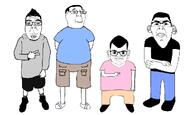 4soyjaks buck_teeth chud clark_(impractical_incels) closed_mouth clothes cobsontalks ear full_body glasses hair jacob_(impractical_incels) joseph_(impractical_incels) lips meta:namefags michael_(impractical_incels) smile subvariant:asiamutt sweater tftbos tshirt variant:brandon variant:chudjak youtube // 981x588 // 128.1KB