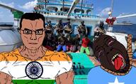 ack black_skin chud flag flag:india flag:somalia india indian nigger pirate rope somalia subvariant:muscular_chud variant:bernd variant:chudjak // 2345x1440 // 1.4MB