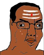 brown_skin forehead_lines hindu meta:tagme pajeet soyjak stubble variant:chudjak // 645x803 // 142.9KB