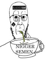 blacked cum drinking glasses queen_of_spades sip sperm stephen_colbert straw stubble variant:cobbert // 481x632 // 75.2KB