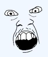 accessory face mustache open_mouth soyjak template transparent variant:feraljak // 600x700 // 42.8KB