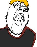 angry fat gaping_mouth nate nuvariant retard seething teeth tongue variant:unknown yelling // 577x723 // 64.0KB