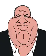 bald clothes dark_hair fat hair james_gandolfini smile stubble suit the_sopranos tony_soprano variant:gabagool white_skin // 700x850 // 196.0KB