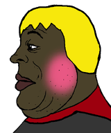 blush closed_mouth double_chin eyebags eyebrows fat forehead_lines hair lips looking_to_the_left nate neck no_background nose obese side_profile stubble subvariant:alicia_side subvariant:hunky_twink_sex_machine template transparent_background variant:alicia yellow_hair // 500x600 // 31.0KB