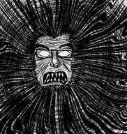 angry schizo schizophrenia sharp_teeth subvariant:schizojak variant:markiplier_soyjak variant:soydoz // 900x950 // 498.8KB