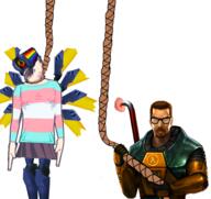 ack blood faggot gordon_freeman half-life smooth_brain tranny ultrakill v1 variant:bernd // 1996x1877 // 2.0MB