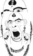 ahegao animated bbc biting_lip buff card compilation compressed dance distorted doomer ear earring facial_mark forehead_mark full_body gangnam_style glasses hand multiple_soyjaks music nose_piercing nose_ring open_mouth painted_nails queen_of_spades smile sound soyjak spade spongebob_squarepants stubble subvariant:hornyson subvariant:slutson tattoo text variant:cobson video // 1080x1840, 26.7s // 26.3MB
