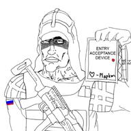 kapkan rainbow_six russian_flag subvariant:perceptive_chud variant:chudjak // 679x680 // 209.0KB