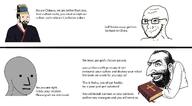 beard bible china christian_cross christianity clothes glasses kike nas:merchant npc smile smug text variant:soyak // 1855x1024 // 180.2KB