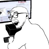 computer qa_(4chan) smile smug typing variant:zoomer_on_computer // 696x701 // 89.9KB