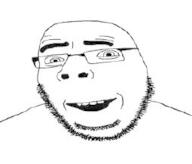 glasses open_mouth smile stubble subvariant:nucob variant:cobson // 255x218 // 7.8KB