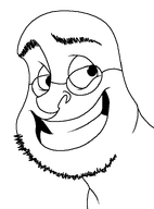 beard channel_awesome eyebrows glasses grin larry_bundy_jr long_nose stubble teeth variant:unknown // 561x757 // 15.8KB