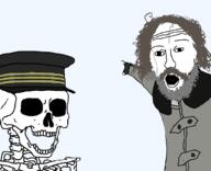 meta:tagme variant:two_pointing_soyjaks wojakland // 680x552 // 33.7KB