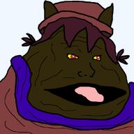 brown_skin cat_ear clothes fatass hat jimbo_(namefag) jimbo_(user) jimbo_is_a_shitskin_nigger_faggot_pooner_loving_erping_faggot_closeted_furfag_’cord_schlogtranny_shroomnigger jimbrap jimbraphog meta:namefags nigger obese oneshit oneshot oneshot_pedo_nigger oneshotfag open_mouth pedonigger pedophile purple_hair scarf shitskin slop tongue variant:jabba_soyjak vivo_endive yellow_sclera // 1000x1000 // 36.3KB