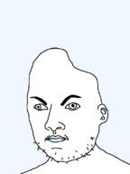drool ear eyebrows eyes meta:tagme mouth nose retard stubble variant:hercules // 600x800 // 13.7KB