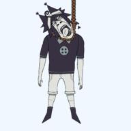 ack book boot clothes fpe fundamental_paper_education hair hanging janzyalgo_(namefag) kevin_(fundamental_paper_education) kevin_fpe logo open_mouth rope shoe tongue tongue_out variant:bernd variant:gapejak // 2048x2048 // 61.9KB