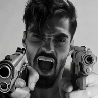 angry animated bug ext=gif fly gigachad gigafly gun hailou_ai holding_gun meta:ai_generated meta:not_oc minimax nas:gigachad open_mouth subnas:gigafly